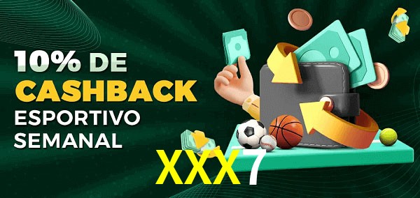 10% de bônus de cashback na XXX7