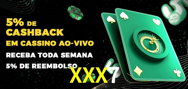 Promoções do cassino ao Vivo XXX7